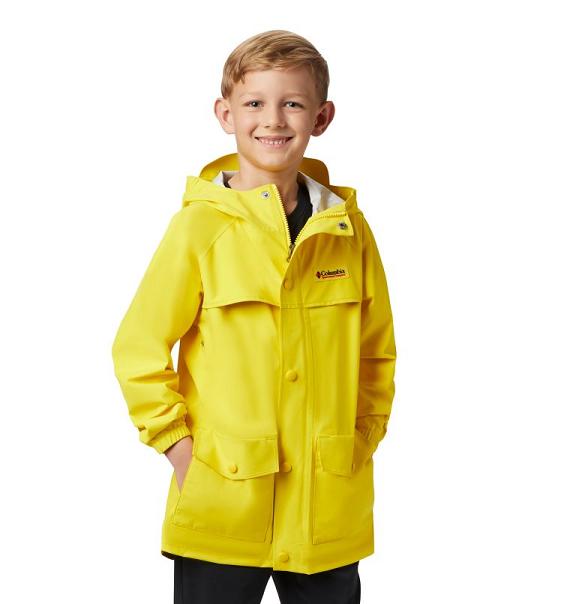 Columbia Disney Ibex Waterproof Jacket Yellow For Girls NZ91264 New Zealand